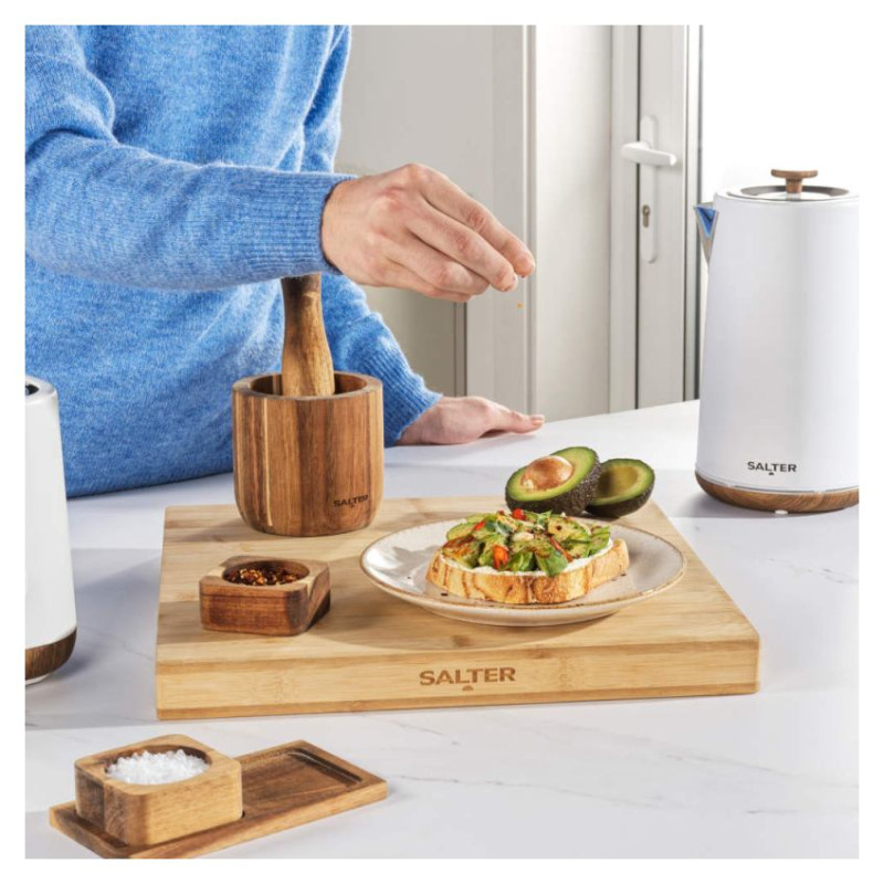 Salter BW127821EU7 Toronto Salt & Pepper Pinch Pots