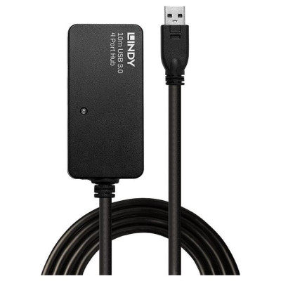 Lindy CABLE USB3 EXTENSION HUB 10M/ACTIVE 43159 LINDY