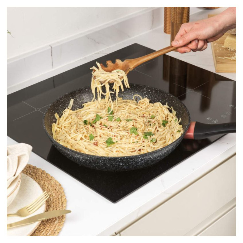 Salter BW10695BRMFOB Megastone Thermo Collar 32cm Frying Pan