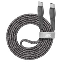 Rivacase CABLE USB-C TO USB-C 2.1M/GREY PS6105 GR21 RIVACASE