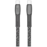 Rivacase CABLE USB-C TO USB-C 2.1M/GREY PS6105 GR21 RIVACASE