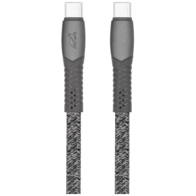 Rivacase CABLE USB-C TO USB-C 2.1M/GREY PS6105 GR21 RIVACASE