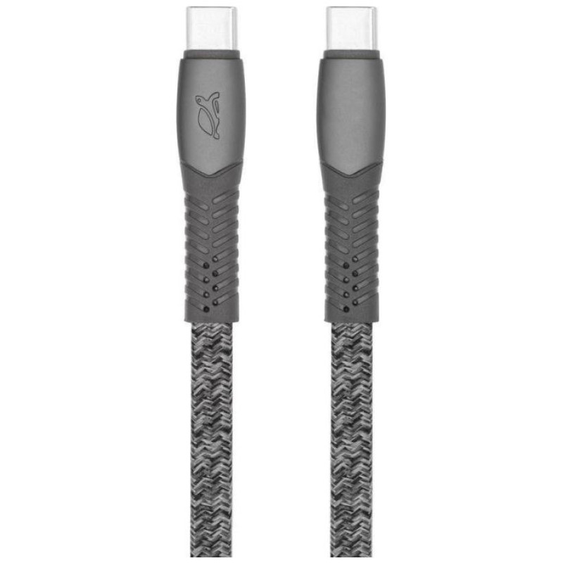 Rivacase CABLE USB-C TO USB-C 2.1M/GREY PS6105 GR21 RIVACASE