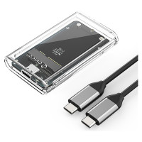 Orico TC10-MS MSATA USB-C 3.2 5Gb/s Disk Cartridge - Transparent