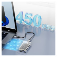 Orico TC10-MS MSATA USB-C 3.2 5Gb/s Disk Cartridge - Transparent