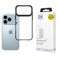 3Mk Protection 3mk Satin Armor Case+ for iPhone 17 Pro Max - Transparent Black
