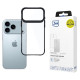 3Mk Protection 3mk Satin Armor Case+ for iPhone 17 Pro Max - Transparent Black