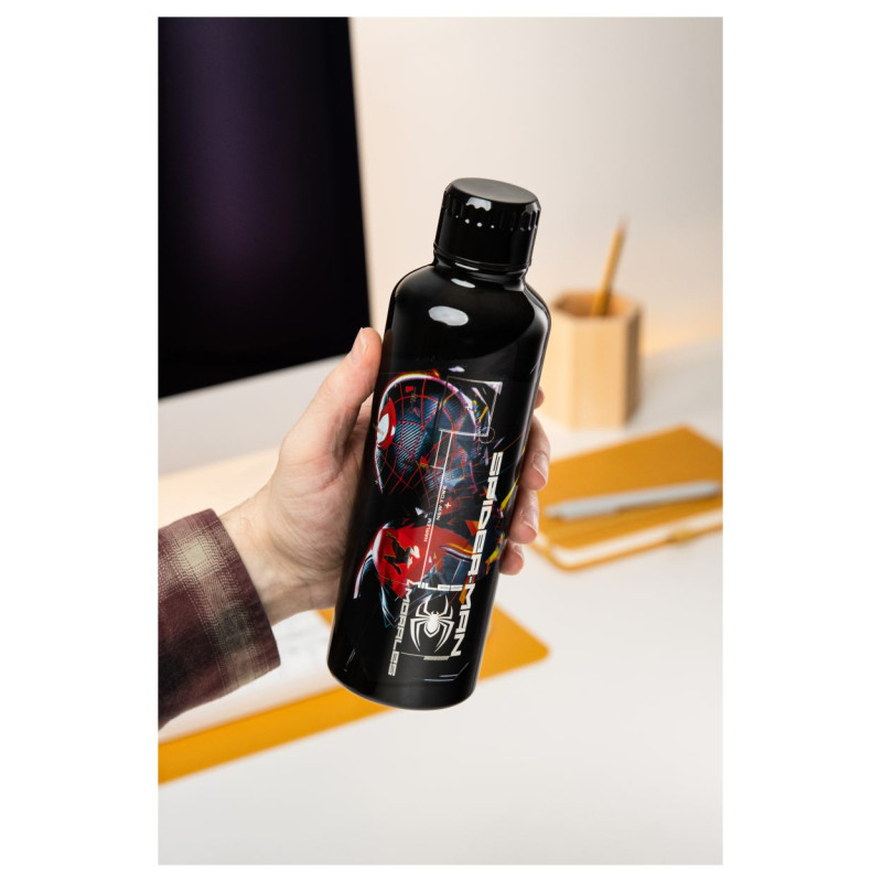 Paladone Miles Morales Metal Water Bottle