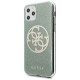 Guess GUHCN58PCUGLKA iPhone 11 Pro khaki hard case 4G Circle Glitter