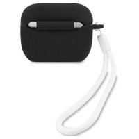 Guess GUACAPLSVSBW AirPods Pro cover black/white Silicone Vintage