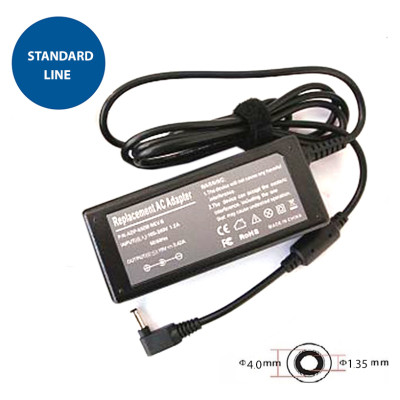 Extradigital Laptop Power Adapter ASUS 65W: 19V, 3.42A