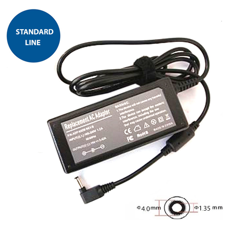 Extradigital Laptop Power Adapter ASUS 65W: 19V, 3.42A