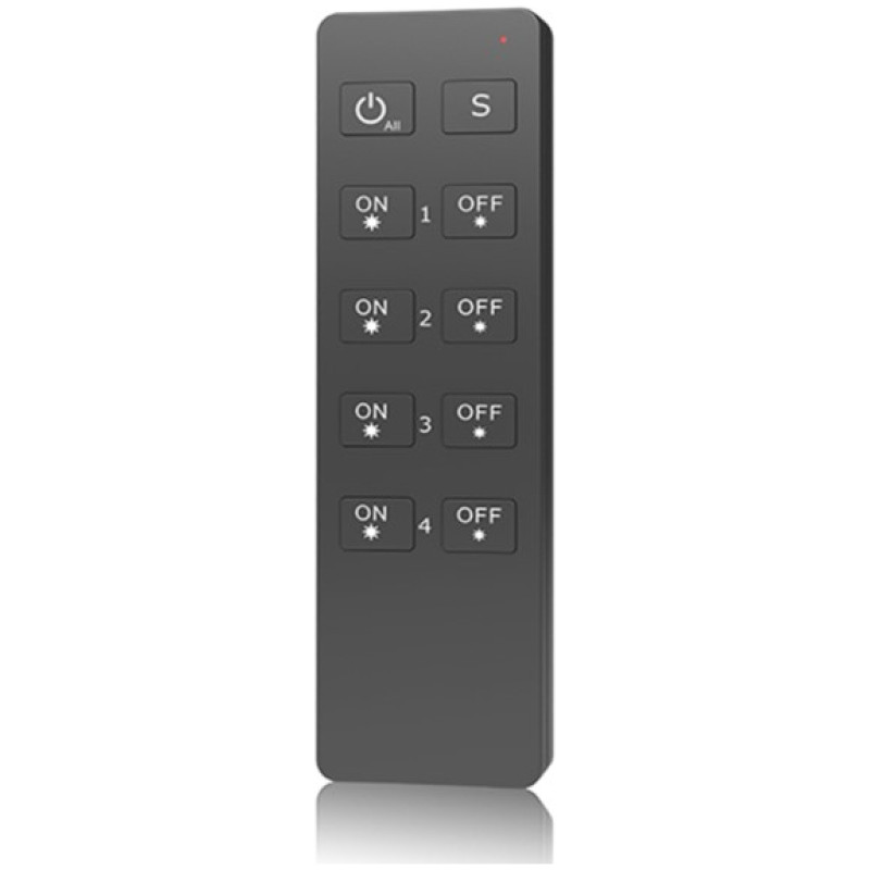 Skydance RU4 Dimming Remote Control, 4 Zones, Single-Color