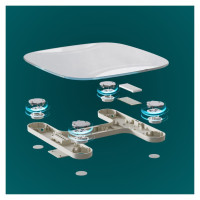 Homedics SCL-B125-SV3R Essential Body Weight Scale