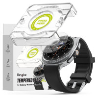 Ringke Tempered Glass Pro 2-pack for Samsung Galaxy Watch 8 46mm - transparent