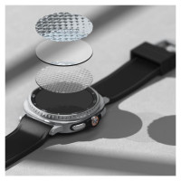 Ringke Tempered Glass Pro 2-pack for Samsung Galaxy Watch 8 46mm - transparent