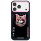 Nimmy Glasses Cool Cat MagSafe Case for iPhone 17 Pro - Black and Pink