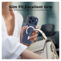 Tech-Protect FlexAir MagSafe Case for iPhone 17 Pro - Clear Glitter