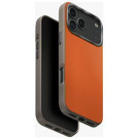 Uniq Lyden DS Case for iPhone 17 Pro Max Magclick Charging - Orange-Gray