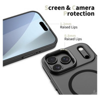 Tech-Protect MagStand MagSafe Case for iPhone 17 Pro Max - Matte Black