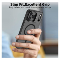 Tech-Protect MagStand MagSafe Case for iPhone 17 Pro Max - Matte Black