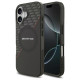 Mercedes AMG Double Layer Transparent Rhombs MagSafe Case for iPhone 17 - Black and Red