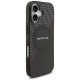 Mercedes AMG Double Layer Transparent Rhombs MagSafe Case for iPhone 17 - Black and Red