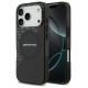 Mercedes AMG Double Layer Transparent Rhombs MagSafe Case for iPhone 17 Pro - Black and Red