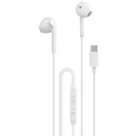 Dudao X3C In-Ear Wired USB-C Headphones 1.2m - White