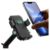 Dudao F7C+ bicycle / motorcycle phone holder - black