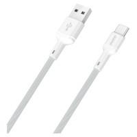 Dudao L9T 5A USB-A - USB-C Cable 1m - White