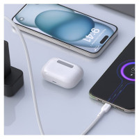 Dudao L9T 5A USB-A - USB-C Cable 1m - White