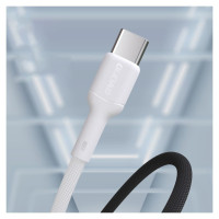 Dudao L9T 5A USB-A - USB-C Cable 1m - White