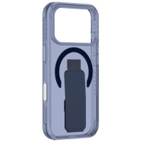 Amazingthing Titan Pro Holder Case for iPhone 17 Pro Max Compatible with MagSafe - Blue