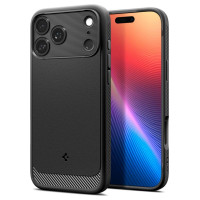 Spigen Rugged Armor Mag MagSafe Case for iPhone 17 Pro Mat - Matte Black