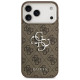 Guess 4G Big 4G Classic Logo Case for iPhone 17 Pro Max Brown - Silver