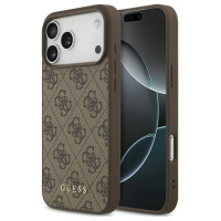 Guess 4G Classic Case for iPhone 17 Pro Max - Brown