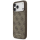 Guess 4G Classic Case for iPhone 17 Pro Max - Brown