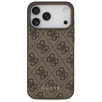 Guess 4G Classic Case for iPhone 17 Pro Max - Brown