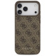 Guess 4G Classic Case for iPhone 17 Pro Max - Brown