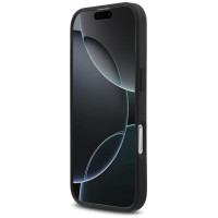 Mercedes Leather The Move MagSafe case for iPhone 17 - black