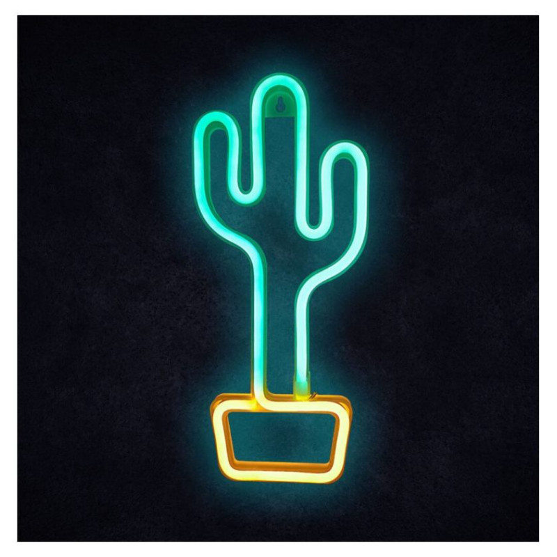 Manta SNL07GN Style Neon Lights CACTUS Green/Yellow
