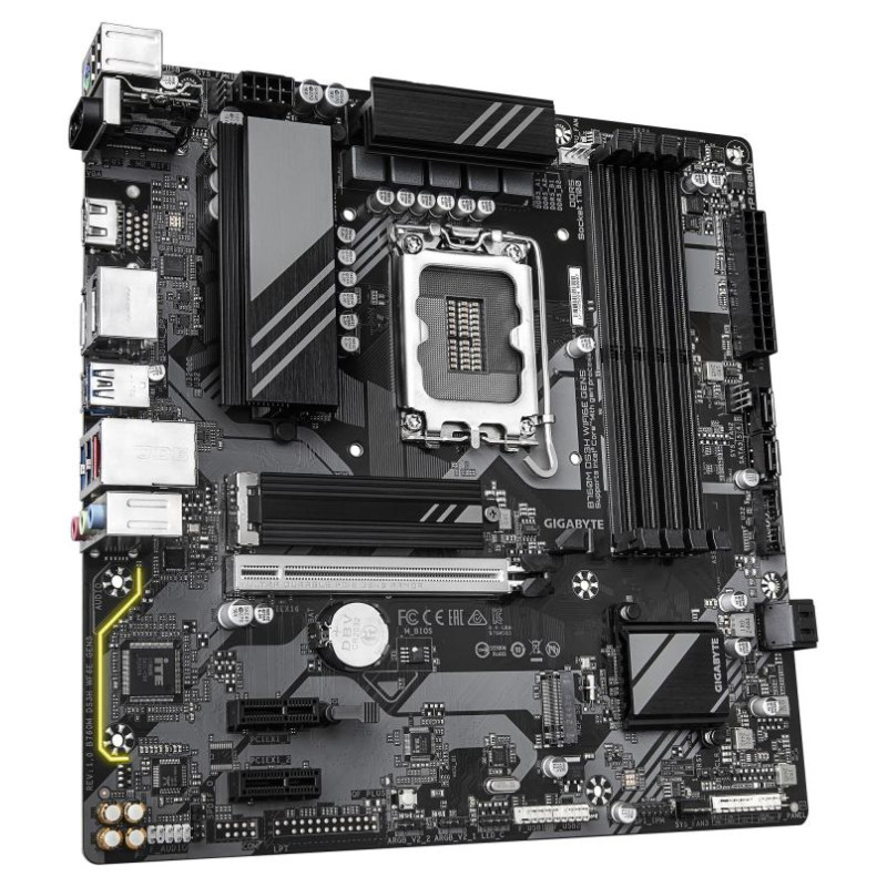 Gigabyte Mainboard|GIGABYTE|Intel B760 Express|LGA1700|Micro-ATX|Memory DDR5|Memory slots 4|B760MDS3HWF6EGEN5