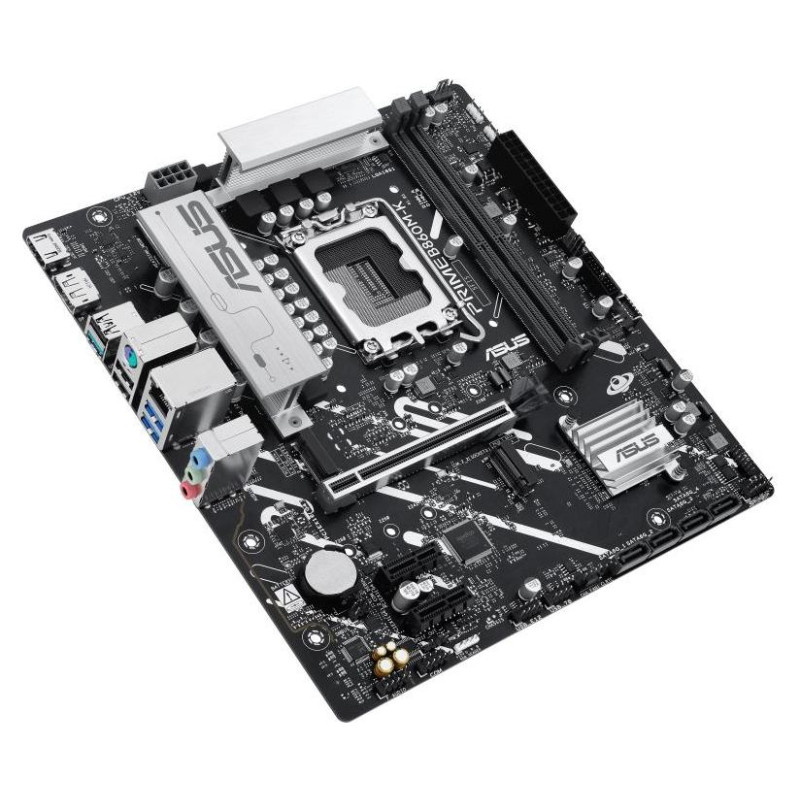 Asus Mainboard|ASUS|Intel B860 Express|LGA1851|Micro-ATX|Memory DDR5|Memory slots 2|2xPCI-Express 4.0 1x|1xPCI-Express 4.0 16x|2xM.2|1xHDMI|1xDisplayPort|1xAudio-In|1xAudio-Out|1xMicrophone|3xUSB 2.0|2xUSB 3.0|1xUSB 3.2|1xPS/2|1xRJ45|PRIMEB860M-K