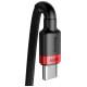 Baseus CATKLF-AL91 USB-C - USB-C PD QC cable 100W 5A 480Mb/s 2m - black and red