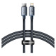 Baseus CAJY000201 Lightning - USB-C PD QC cable 20W 480Mb/s 1.2m - black