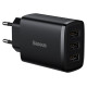 Baseus Compact charger 3x USB 17W black (CCXJ020101)