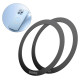 Baseus Halo Series magnetic ring (2 pcs/package) black (PCCH000001)