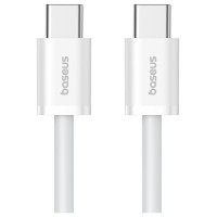 Baseus Superior Series ll USB-C - USB-C 30W 480Mb/s cable 1m - white