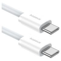 Baseus Superior Series ll USB-C - USB-C 30W 480Mb/s cable 1m - white